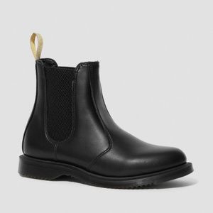 Doc Martens Vegan Flora Chelsea Boot- Black Size 7